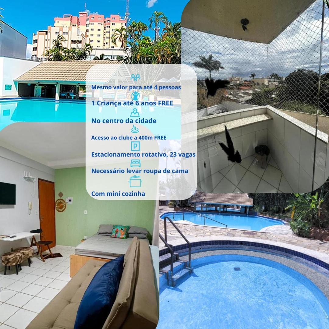 Acqua Ville Flat'S I Apto 202 - Com Sacada Caldas Novas Exterior photo